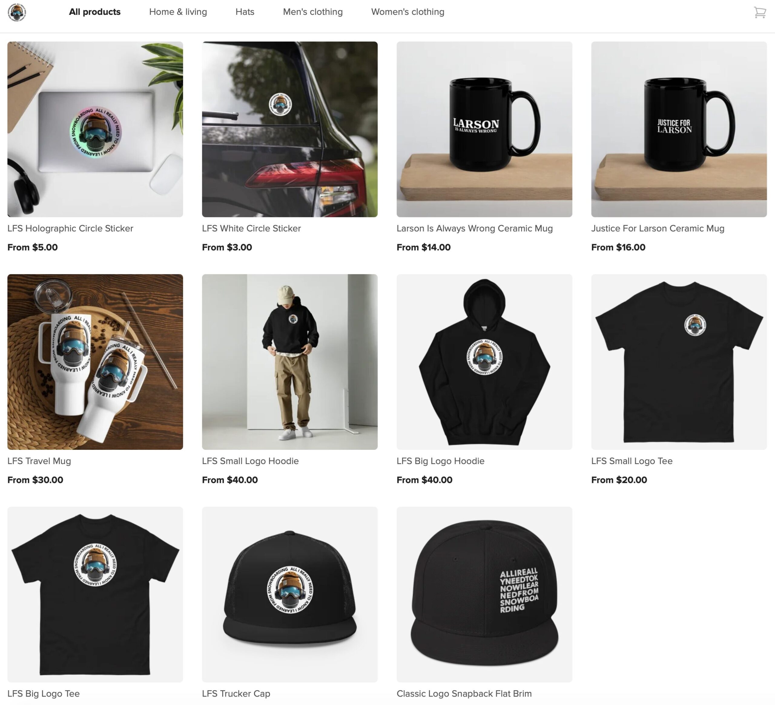 Merch Store is LIVE!
