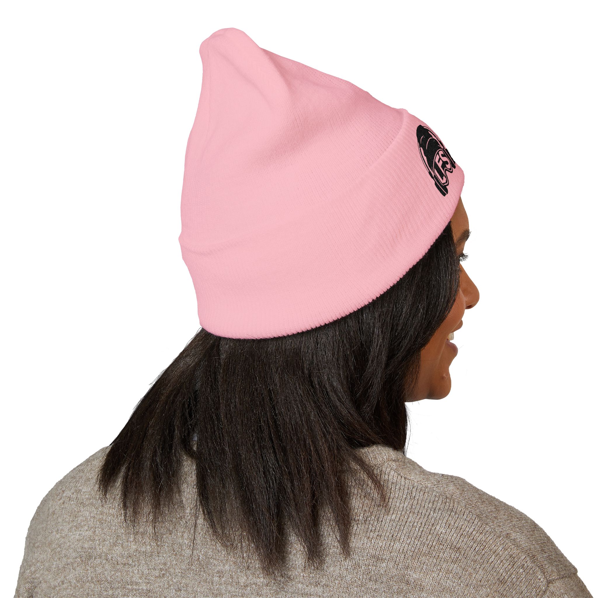 Black LFS Logo Knit Beanie - Image 32