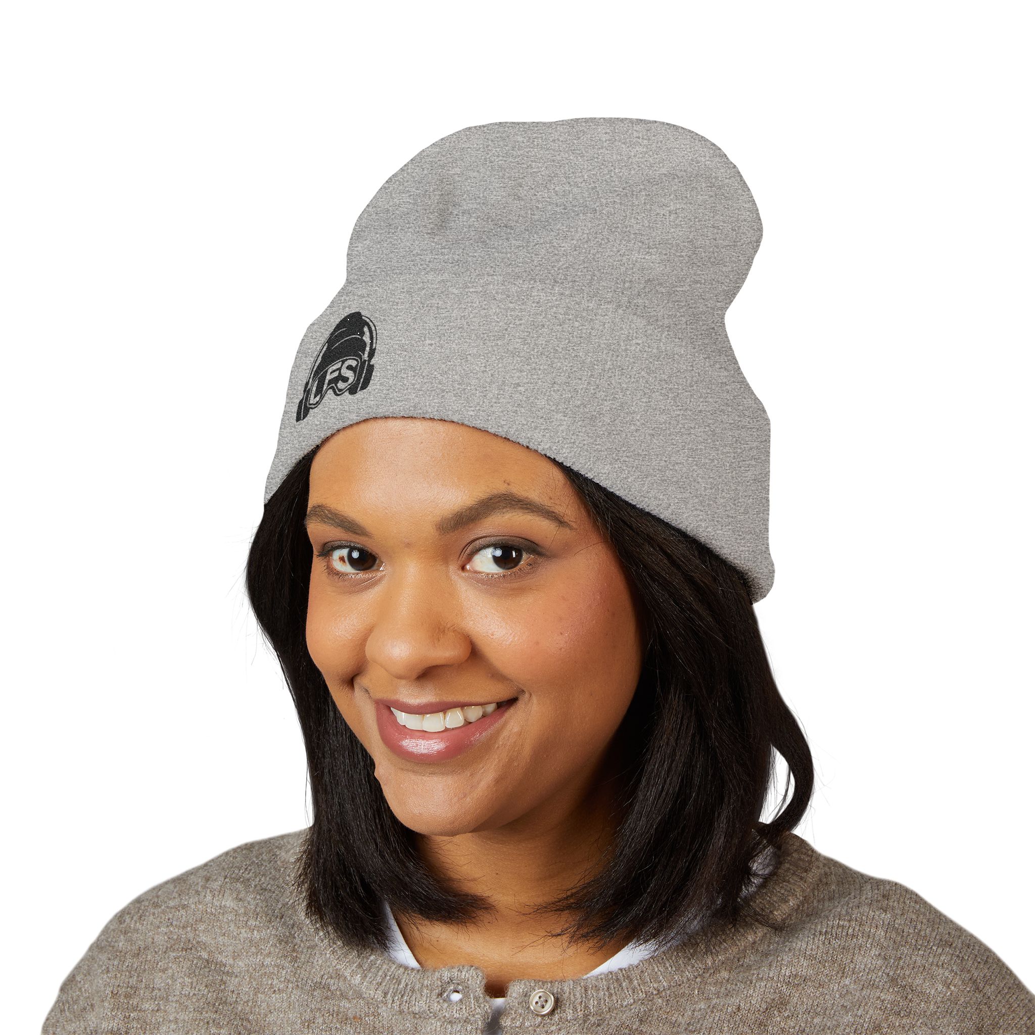 Black LFS Logo Knit Beanie - Image 35