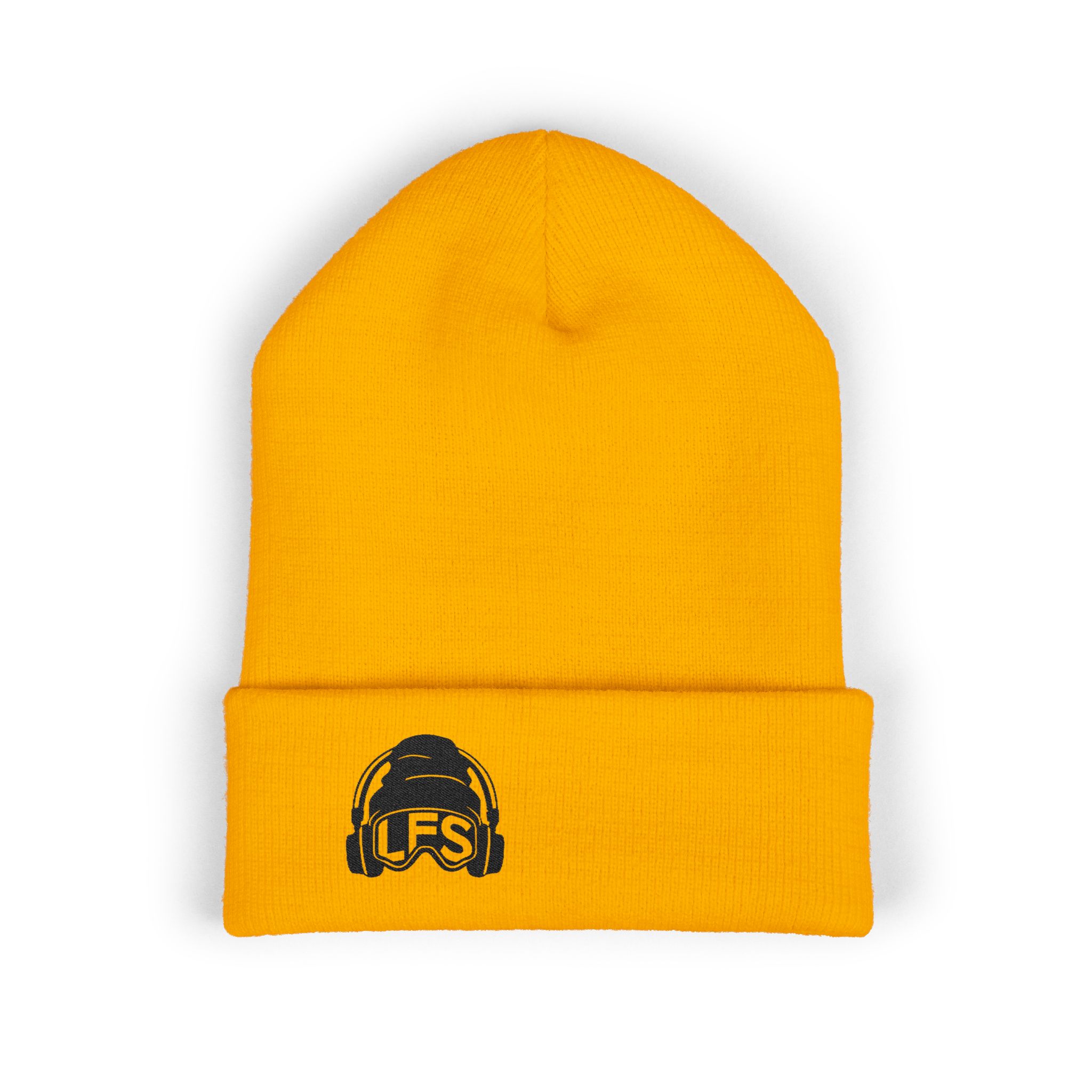 Black LFS Logo Knit Beanie - Image 5