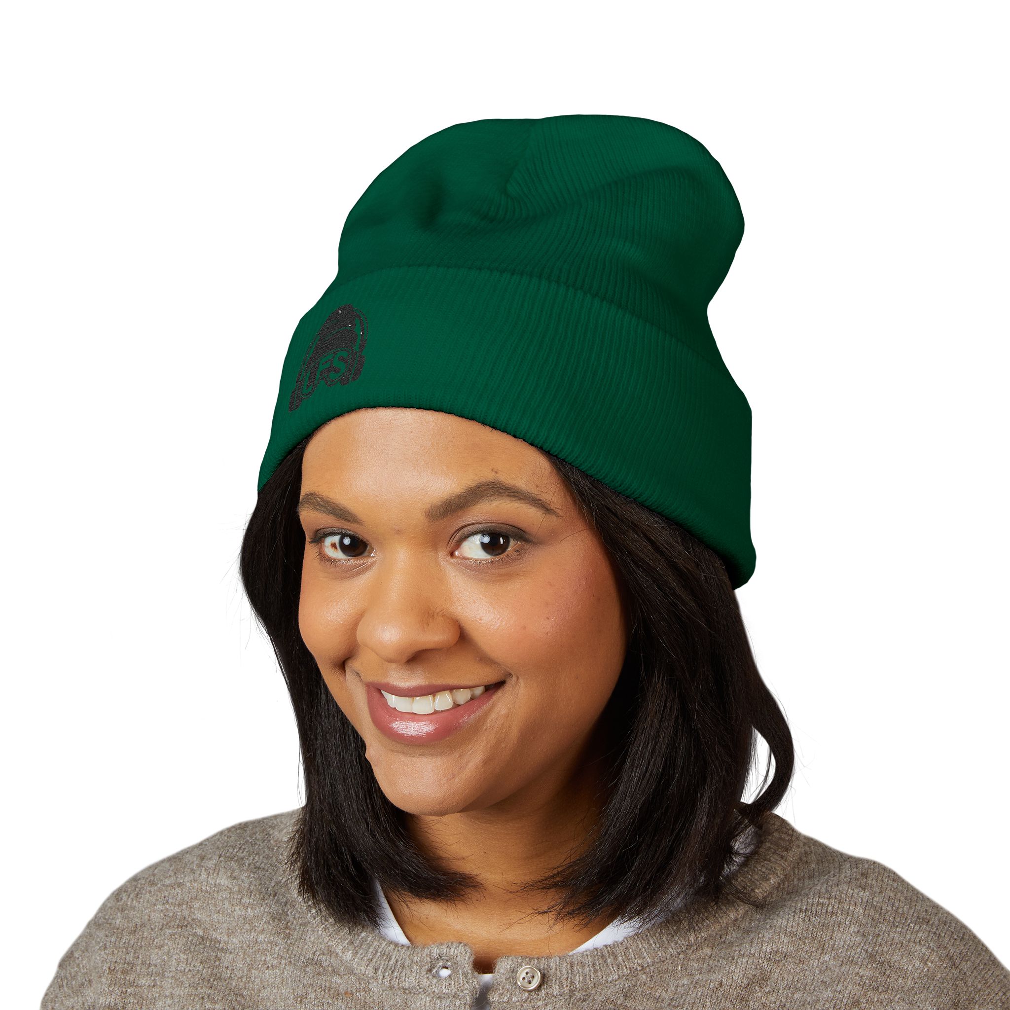 Black LFS Logo Knit Beanie - Image 15