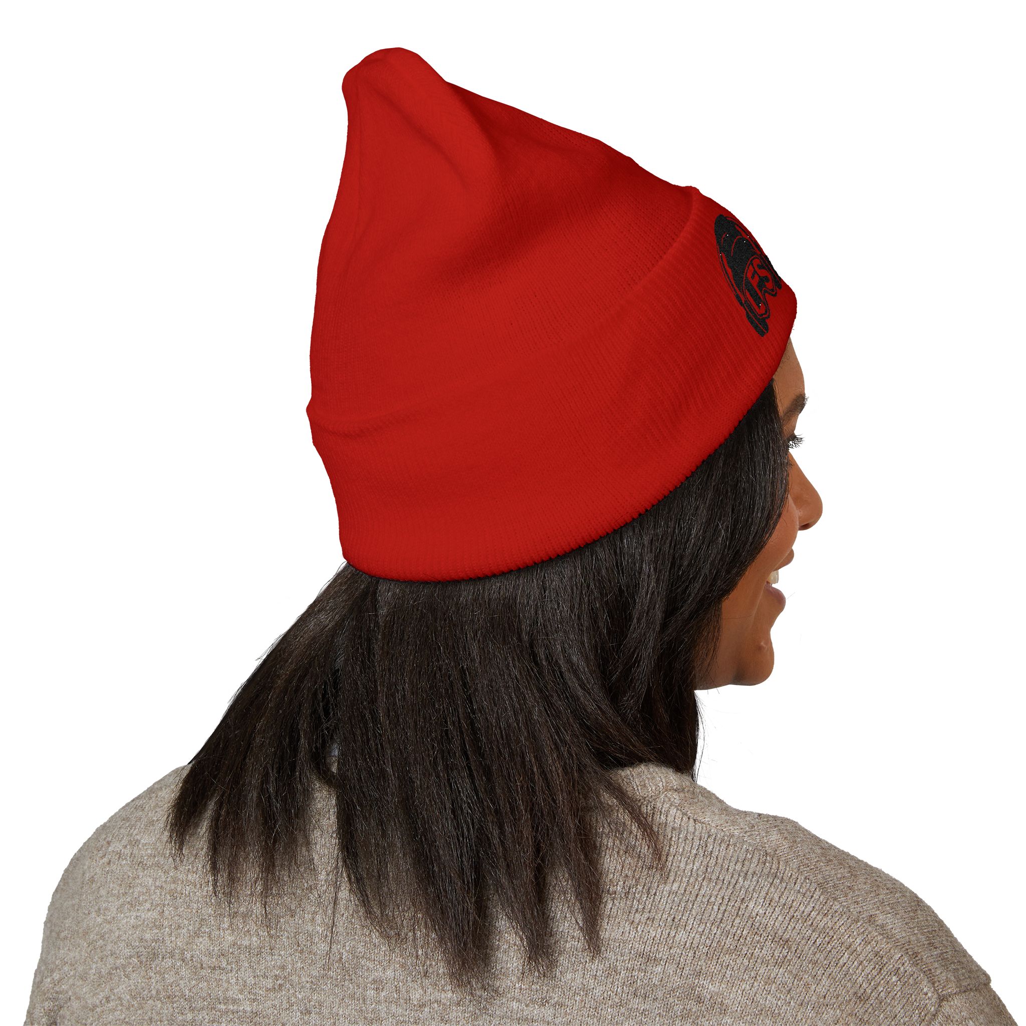 Black LFS Logo Knit Beanie - Image 44