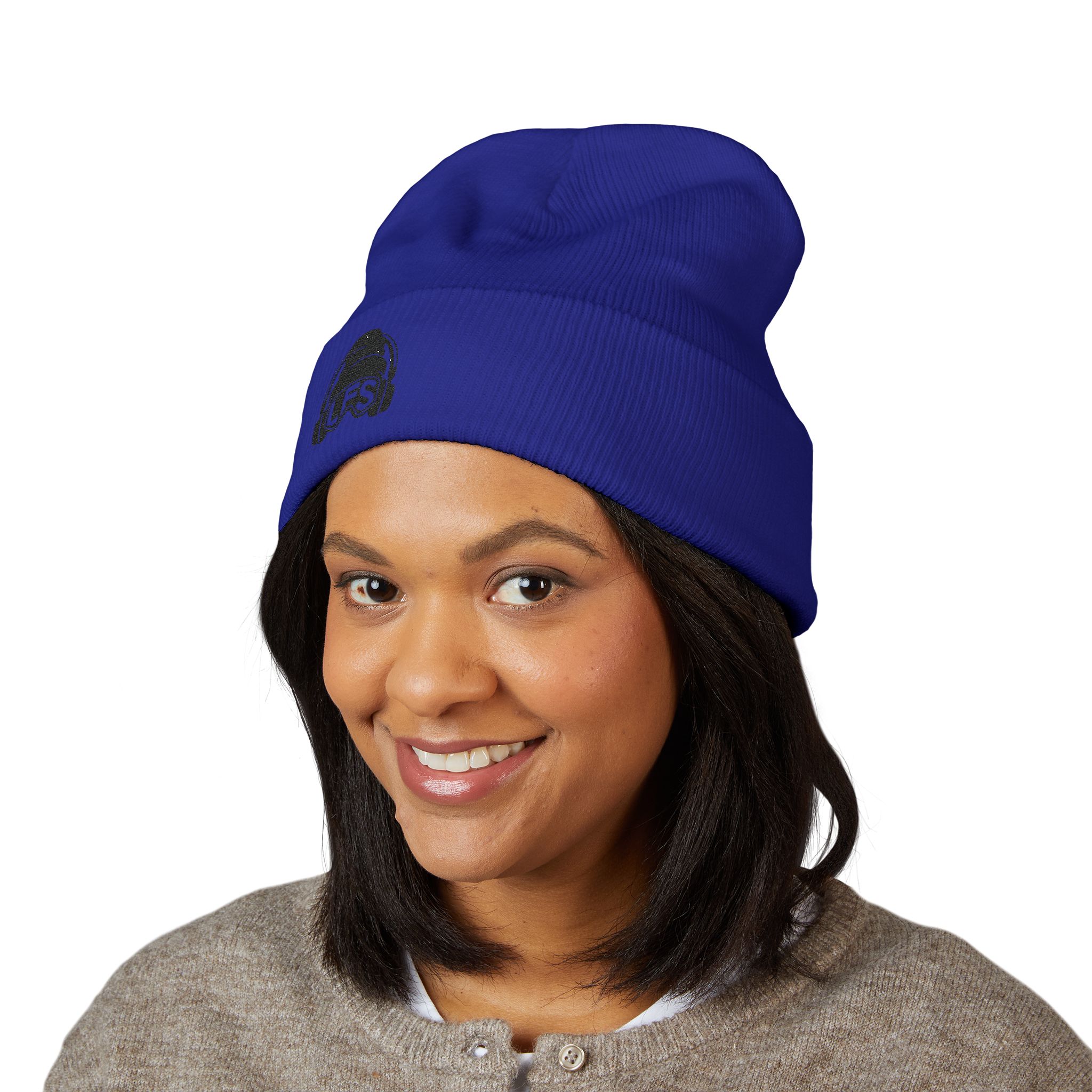 Black LFS Logo Knit Beanie - Image 19