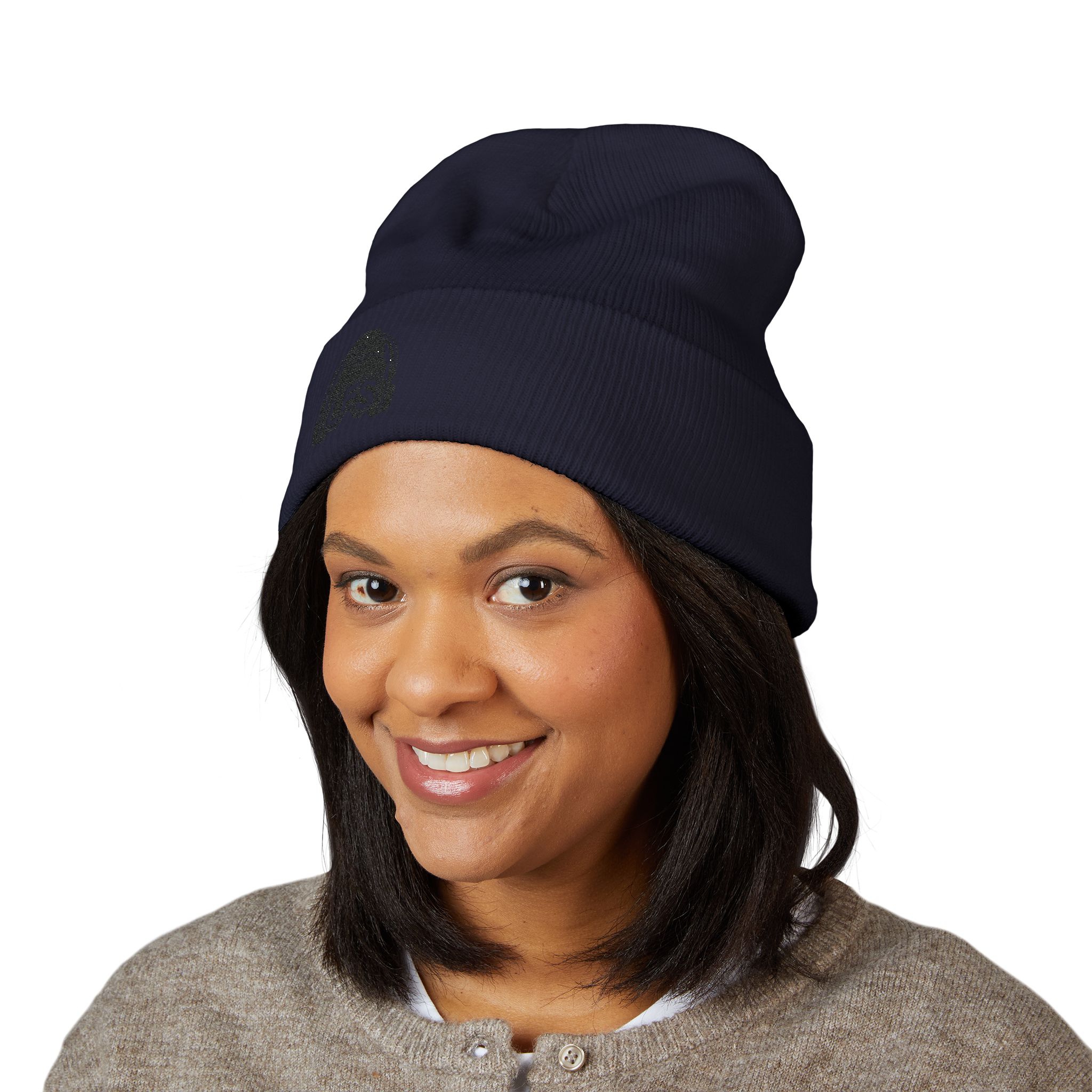 Black LFS Logo Knit Beanie - Image 23