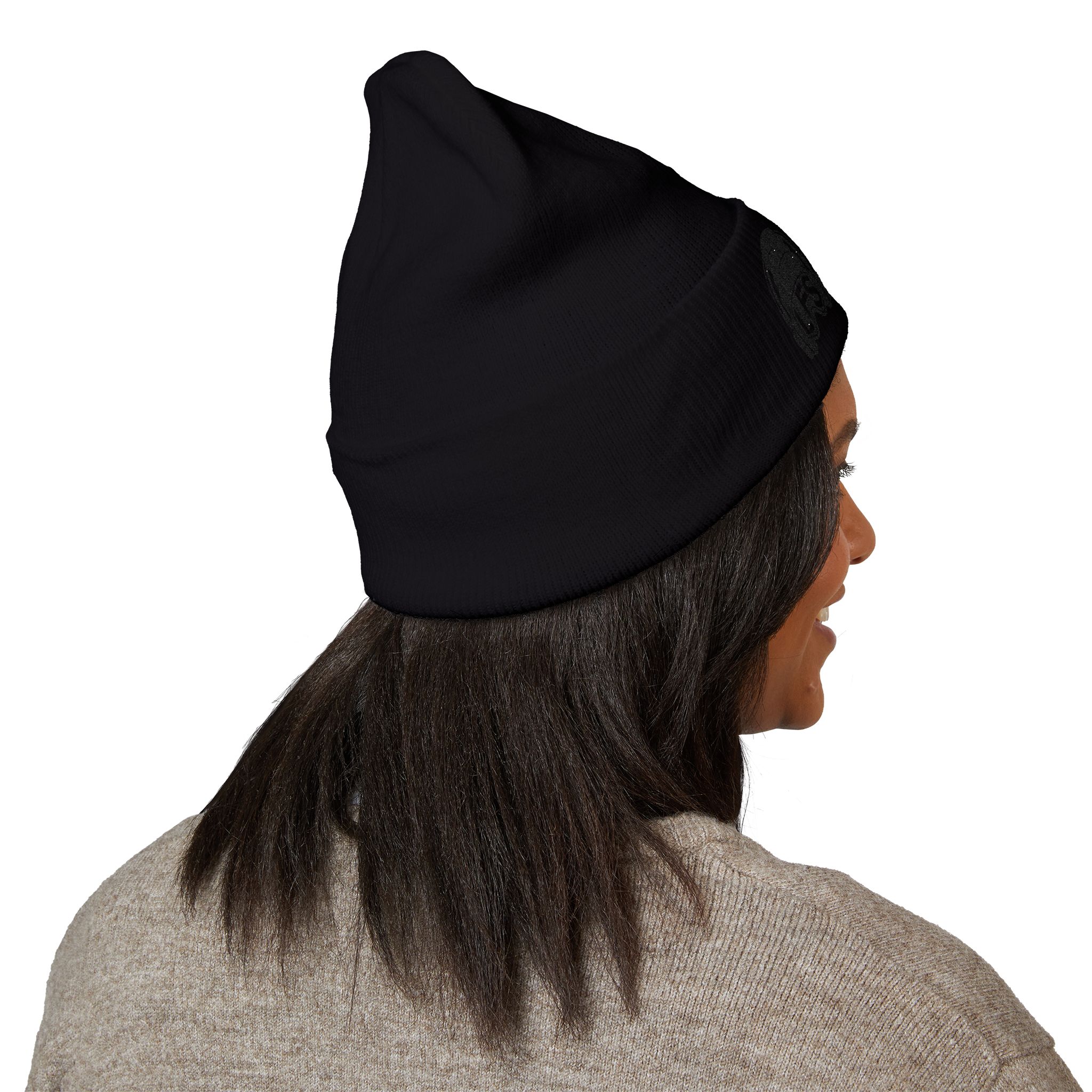 Black LFS Logo Knit Beanie - Image 28